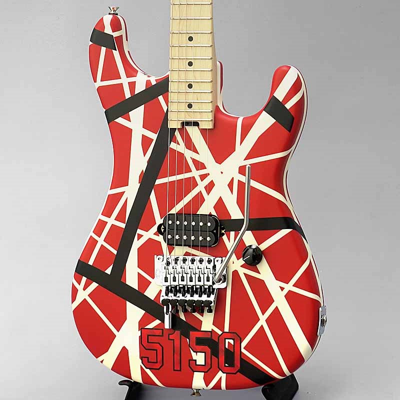 EVH Striped  5150 Red Black and White Stripesの画像